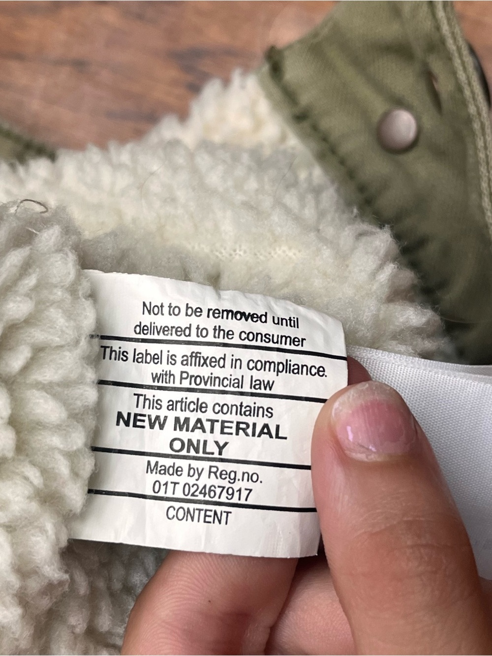 Abercrombie & Fitch Y2K‎ Sherpa lined cropped twill military utility work jacket - Picture 14 of 16